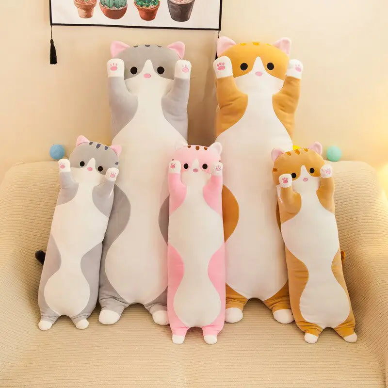 Cute Long Cat Pillow