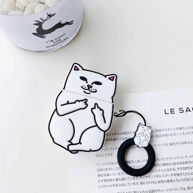 Cute Cartoon Cat Earpods Case | Ultimate Protection & Style