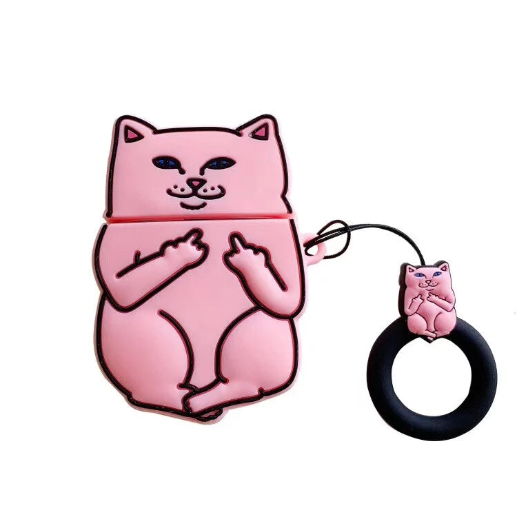 Cute Cartoon Cat Earpods Case | Ultimate Protection & Style