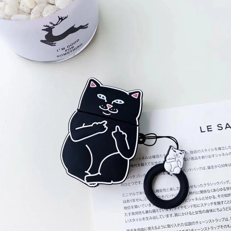 Cute Cartoon Cat Earpods Case | Ultimate Protection & Style