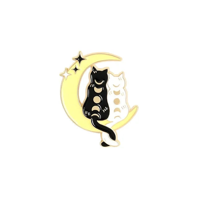 Adorable Cat Pin Brooches | Charming and Stylish Accessories for Cat Lovers