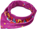 Large Pet Scarf Birthday Boy Birthday Girl Trendy & Comfortable Bandana for Dogs with Playful Designs