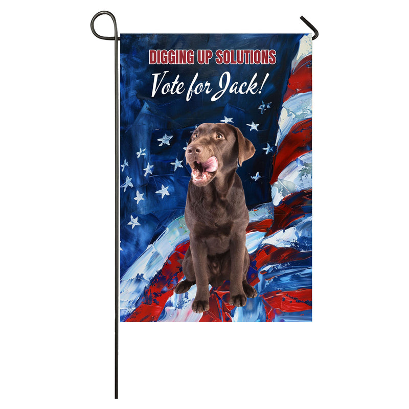 Digging Up Solutions: Customize Your Pet Garden Flag for the Elections!