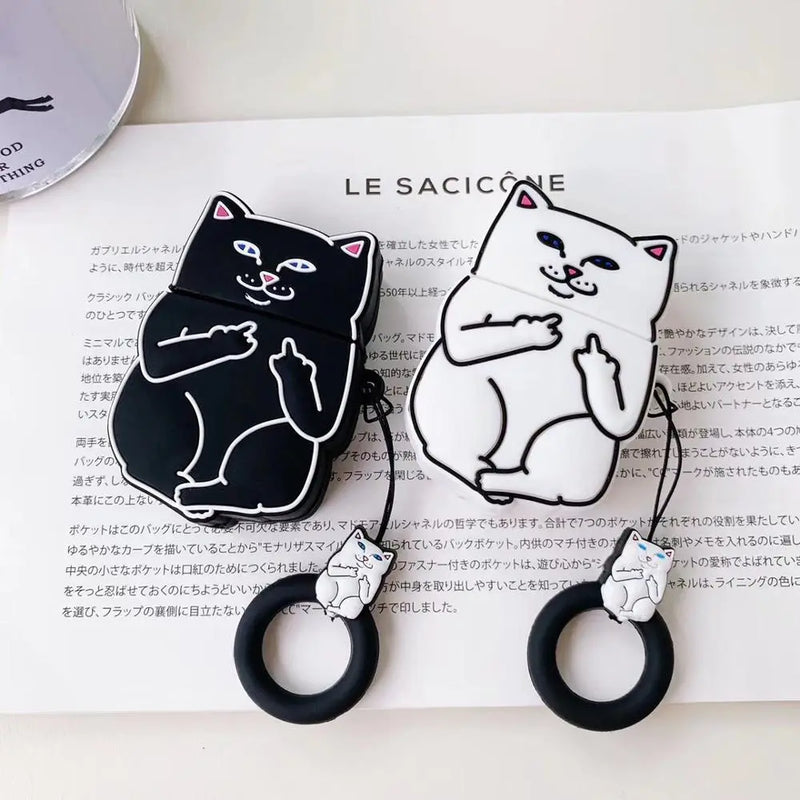 Cute Cartoon Cat Earpods Case | Ultimate Protection & Style