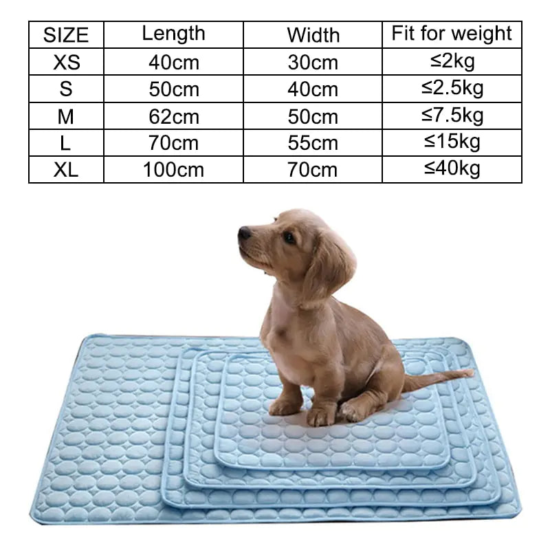 Multi-Use Cooling Mat for Dogs and Cats - Perfect for Hot Summer Days