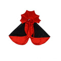 Halloween Pet Clothes for Cats and Dogs | Stylish Black and Red Costume