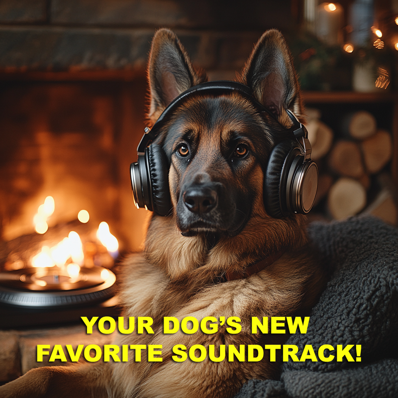 Custom Dog MP3 Tracks – Relaxing, Calming, or Energizing Music Tailored for Your Pet