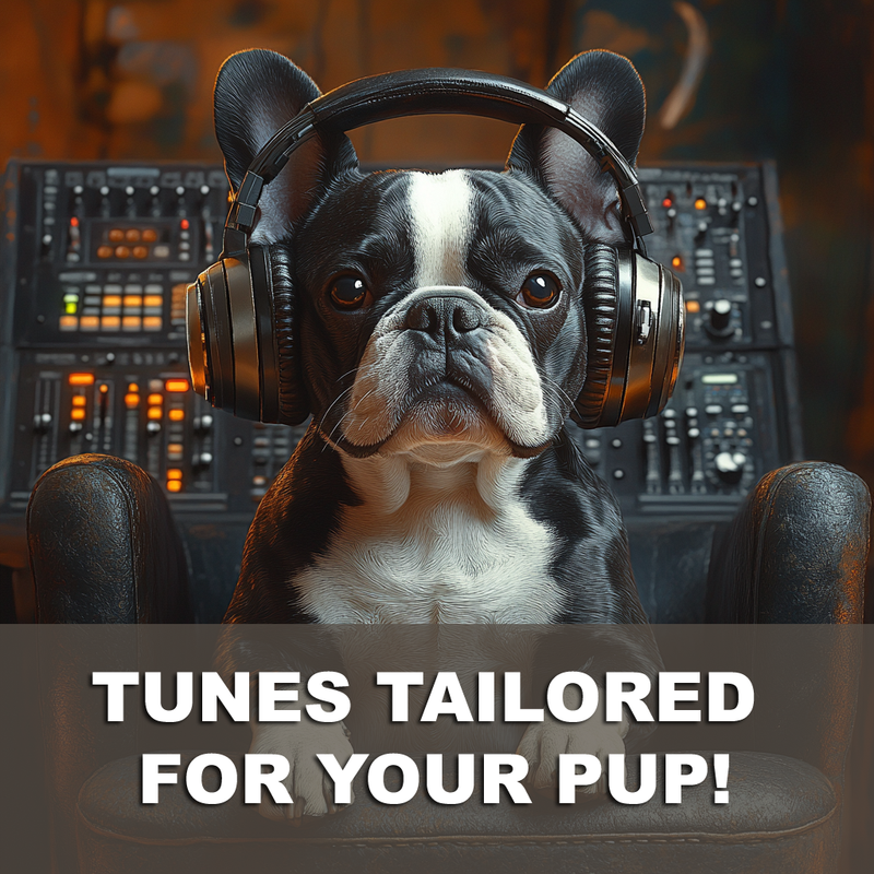 Custom Dog MP3 Tracks – Relaxing, Calming, or Energizing Music Tailored for Your Pet