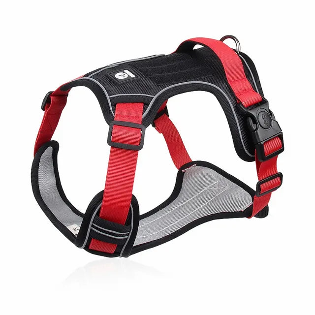 Adjustable No-Pull Dog Harness - Walking Chest Vest for Small, Medium, and Large Dogs