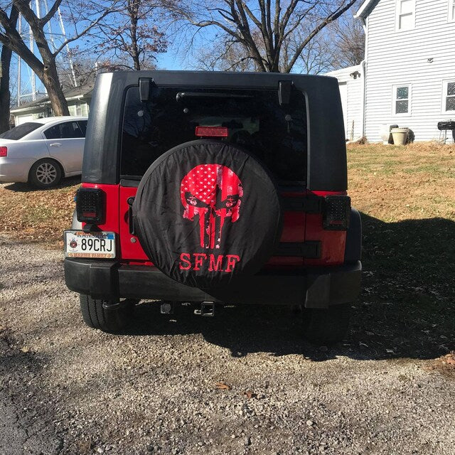 Custom Spare Tire Cover with Back Camera, Create Your Own Tire cover, Personalized Tire Cover