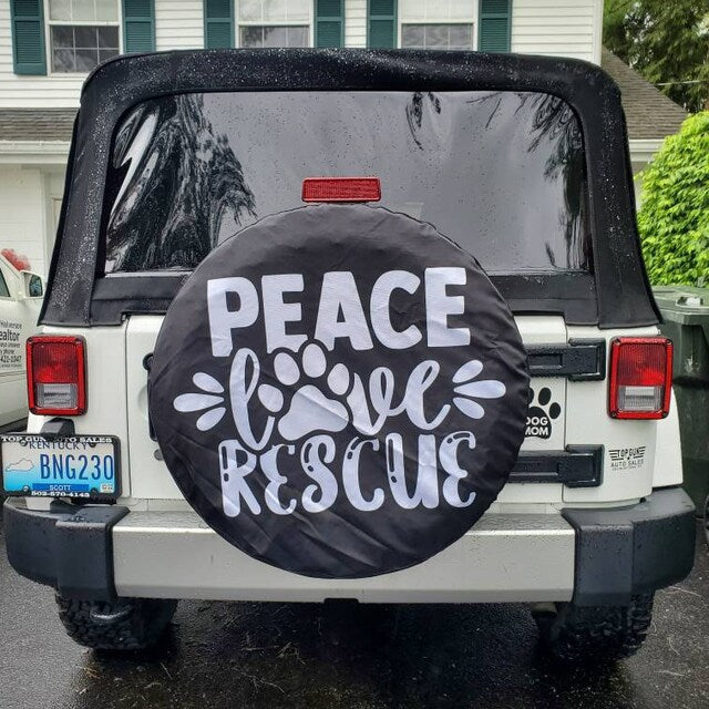 Custom Spare Tire Cover with Back Camera, Create Your Own Tire cover, Personalized Tire Cover