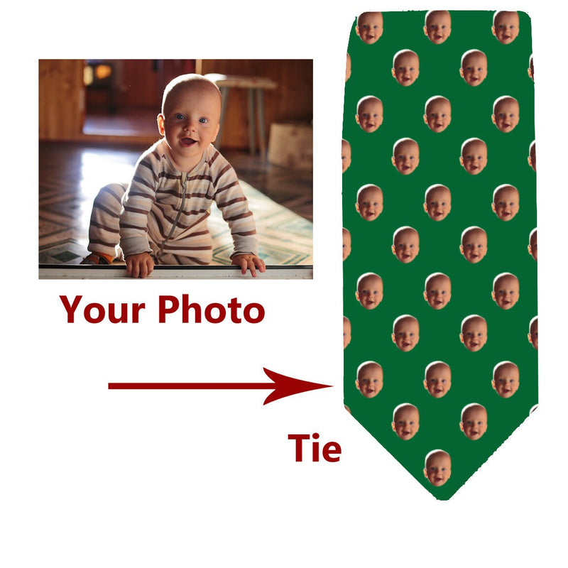 Personalized Photo Neck tie, Pet on tie, Dog on tie, Custom neckties, Wedding gift, Christmas gift for him, Cat on tie