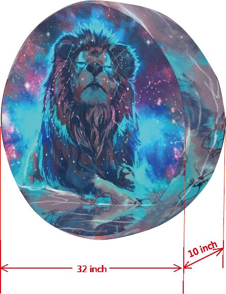 Custom Pet Dog Portrait Car Tire Cover – Personalized Spare Tire Cover with Your Dog’s Photo – Waterproof, UV-Resistant, All-Weather Protection for SUVs, RVs, and More