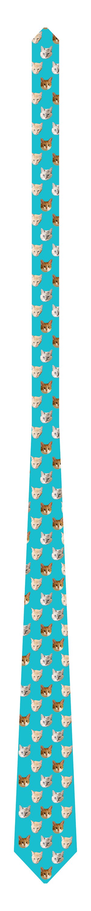 Personalized Photo Neck tie, Pet on tie, Dog on tie, Custom neckties, Wedding gift, Christmas gift for him, Cat on tie