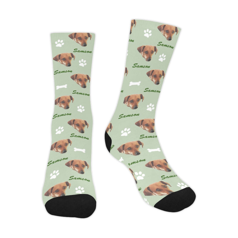 Personalized Pet Photo Socks - Keep Your Pet Close Everywhere You Go! Pet Photo Socks - Unique Keepsakes for Dog and Cat Owners