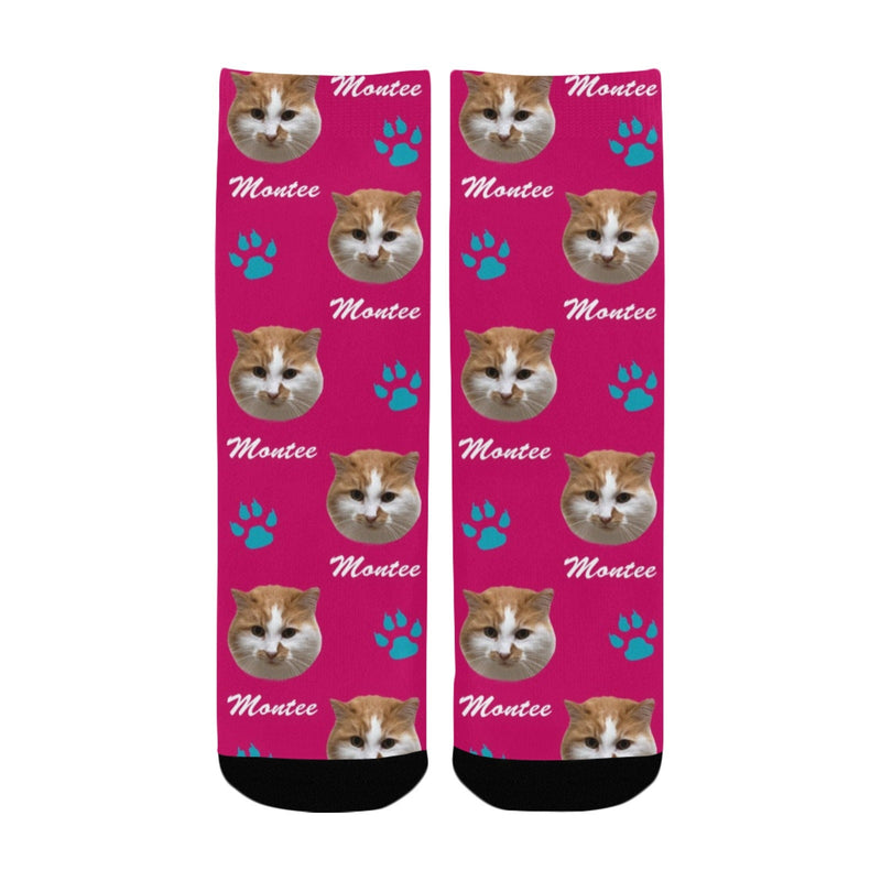 Personalized Pet Photo Socks - Keep Your Pet Close Everywhere You Go! Pet Photo Socks - Unique Keepsakes for Dog and Cat Owners