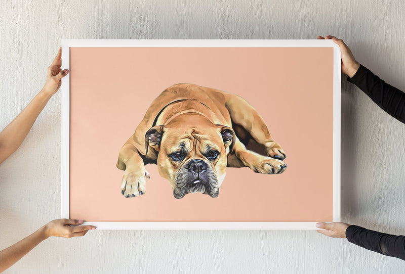 Custom Pet Portraits: Personalized Digital Art for Dog & Cat Lovers