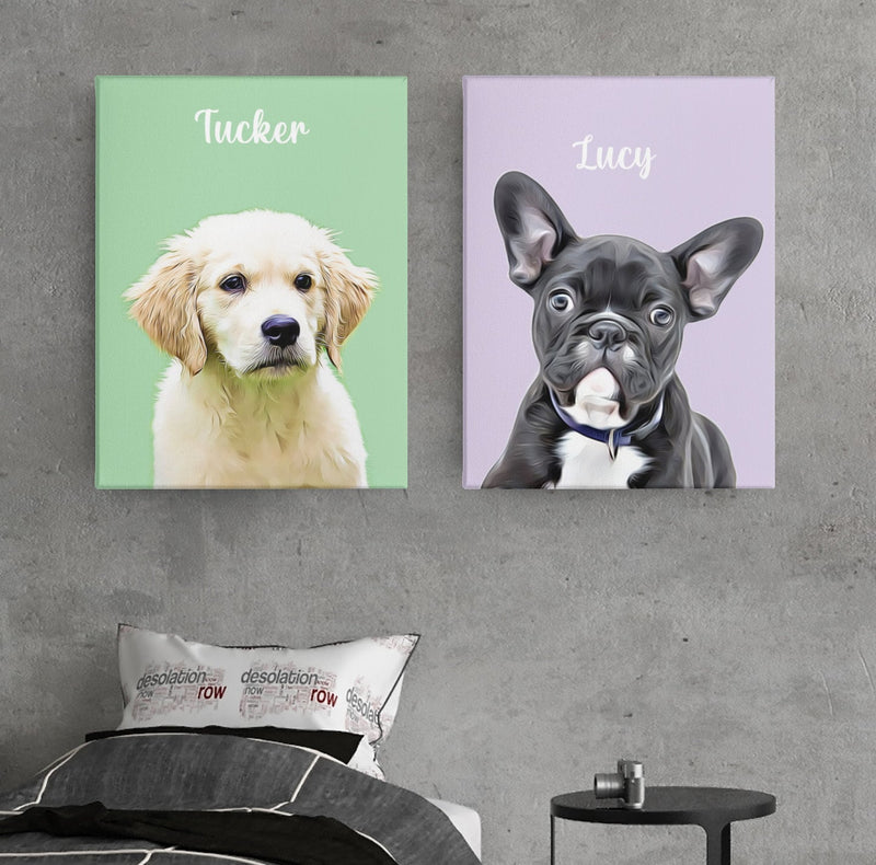 Custom Pet Portraits: Personalized Digital Art for Dog & Cat Lovers