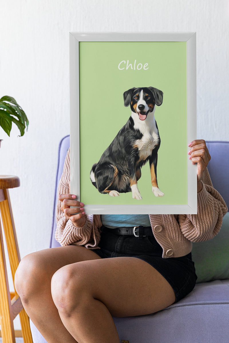 Custom Pet Portraits: Personalized Digital Art for Dog & Cat Lovers