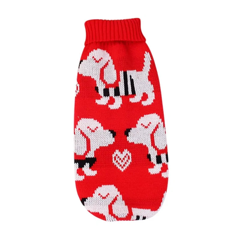 Christmas Pet Sweater - Cozy & Festive Holiday Sweater for Pets