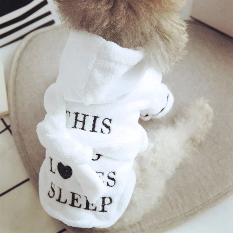 Pet Dog Bathrobe and Pajamas