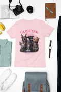 Custom Pet Photo Tees: Unique Streetwear for Dog Cat Lovers Unisex Heavy Cotton Tee T-shirt