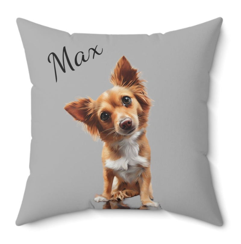 Custom Pet Pillow, Dog Pillow, Cat Pillow, Pet Cushion, Gift for Dog Lover Pet Owner, Dog Memorial Gift, Pet Portrait Pillow, Pet Memorial