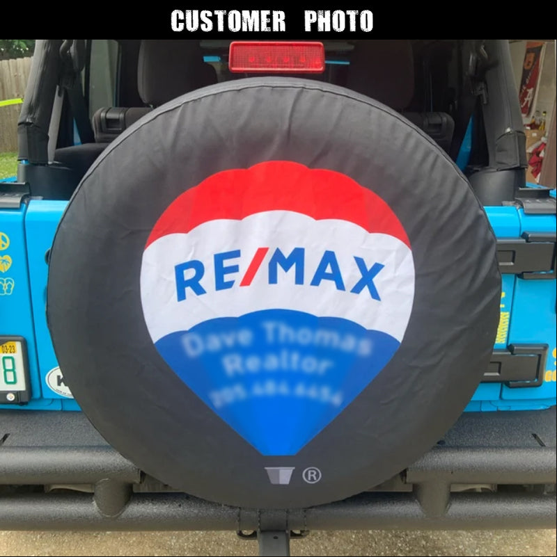 Custom Spare Tire Cover with Back Camera, Create Your Own Tire cover, Personalized Tire Cover