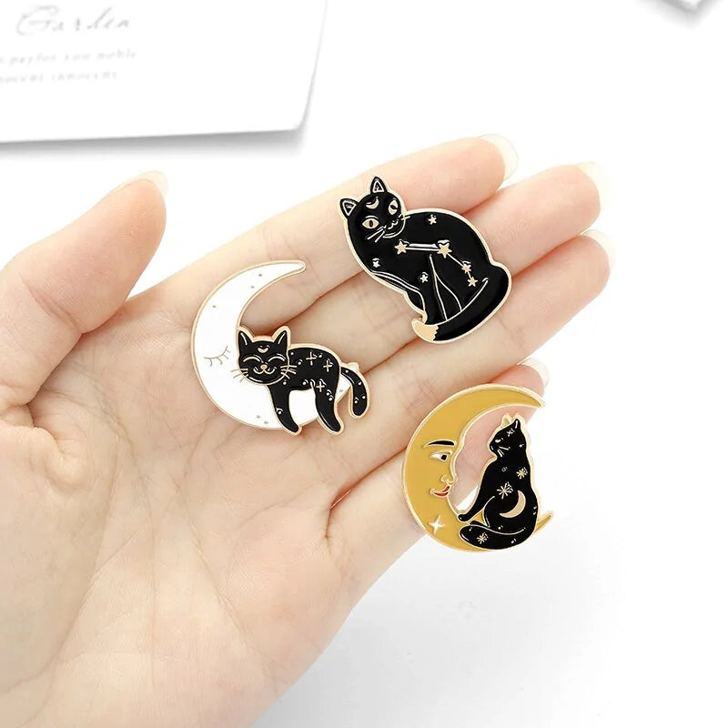 Adorable Cat Pin Brooches | Charming and Stylish Accessories for Cat Lovers