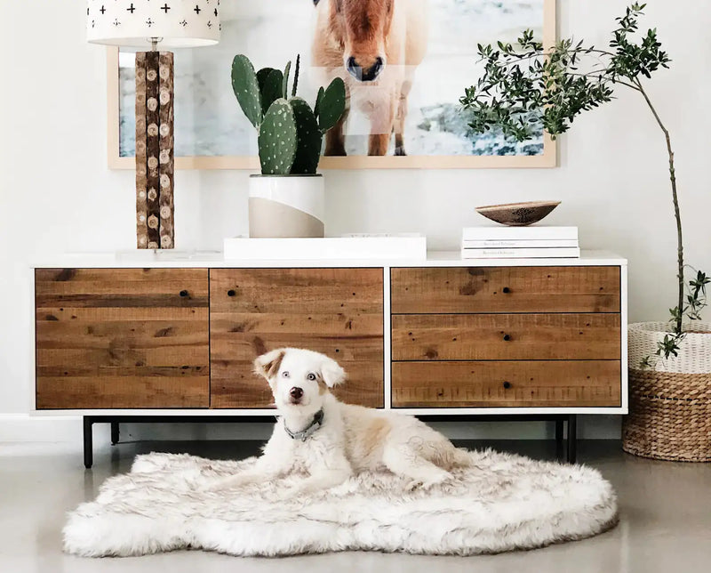 Faux Fur Dog Bed | Ultimate Comfort and Style for Your Pet